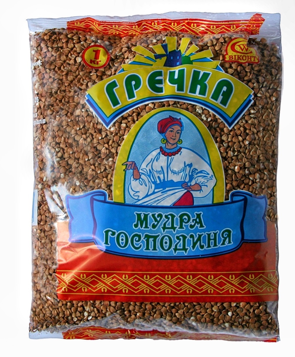 Крупа гречана ядриця швидкорозварювана, ґатунок перший ТМ Мудра Господиня 1 кг